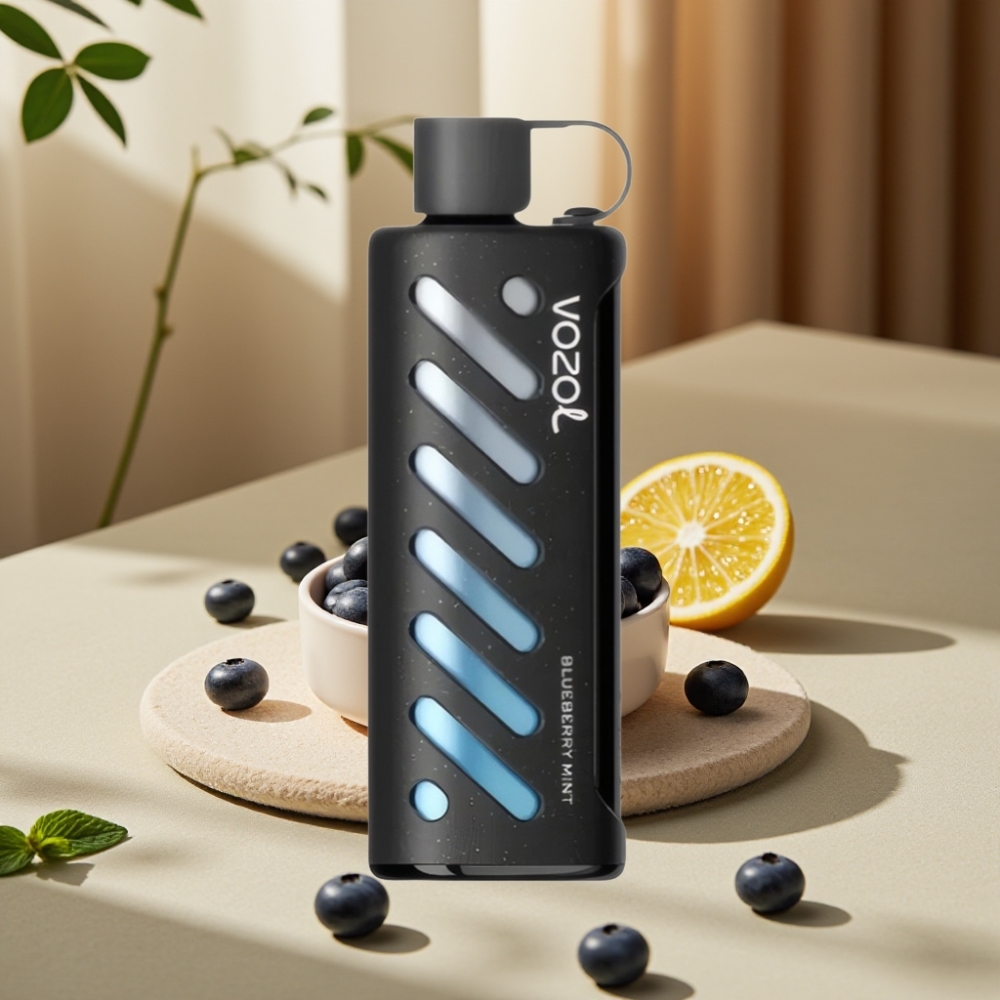 VOZOL Gear Shisha 25000 Pufuri Afină Mentă 1000mAh 5mg/ml