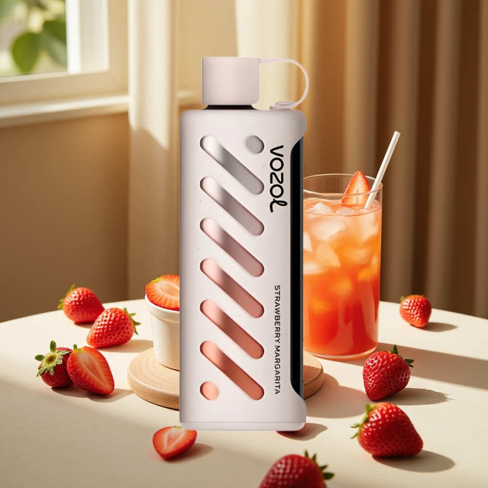 VOZOL Gear Shisha 25000 Pufuri Arome: Margarita de Căpșuni 30 Arome Delicioase Baterie 1000mAh