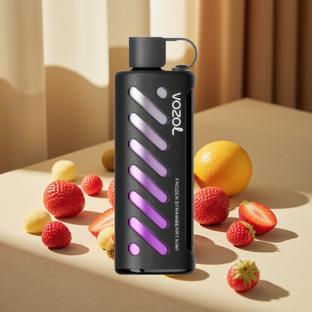 VOZOL Gear Shisha 25000 Pufuri Capsă Descărcabilă Frozen Strawberry Kiwi 5mg/ml 1000mAh