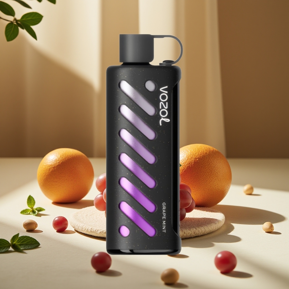 VOZOL Gear Shisha 25000 Pufuri Strugure Mentă S.i.L.C Tech Dual Mesh Dual Modes