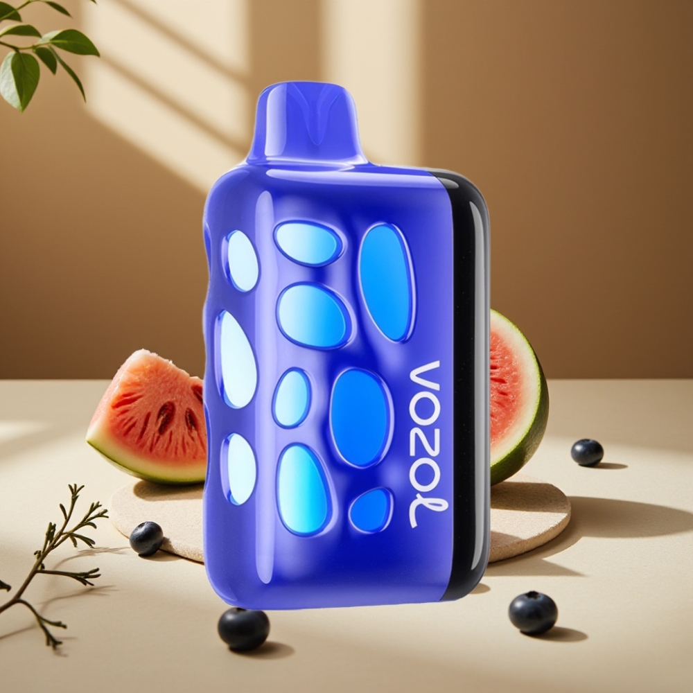 VOZOL RAVE 40000 Dispozabil Afumător cu Afine și Pepene Verde, 1000mAh, 20/50mg/ml