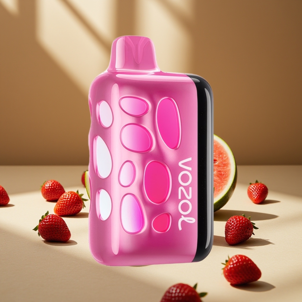 VOZOL RAVE 40000 Dispozabil Capsuni Pepene Verde 1000mAh 20/50mg/ml