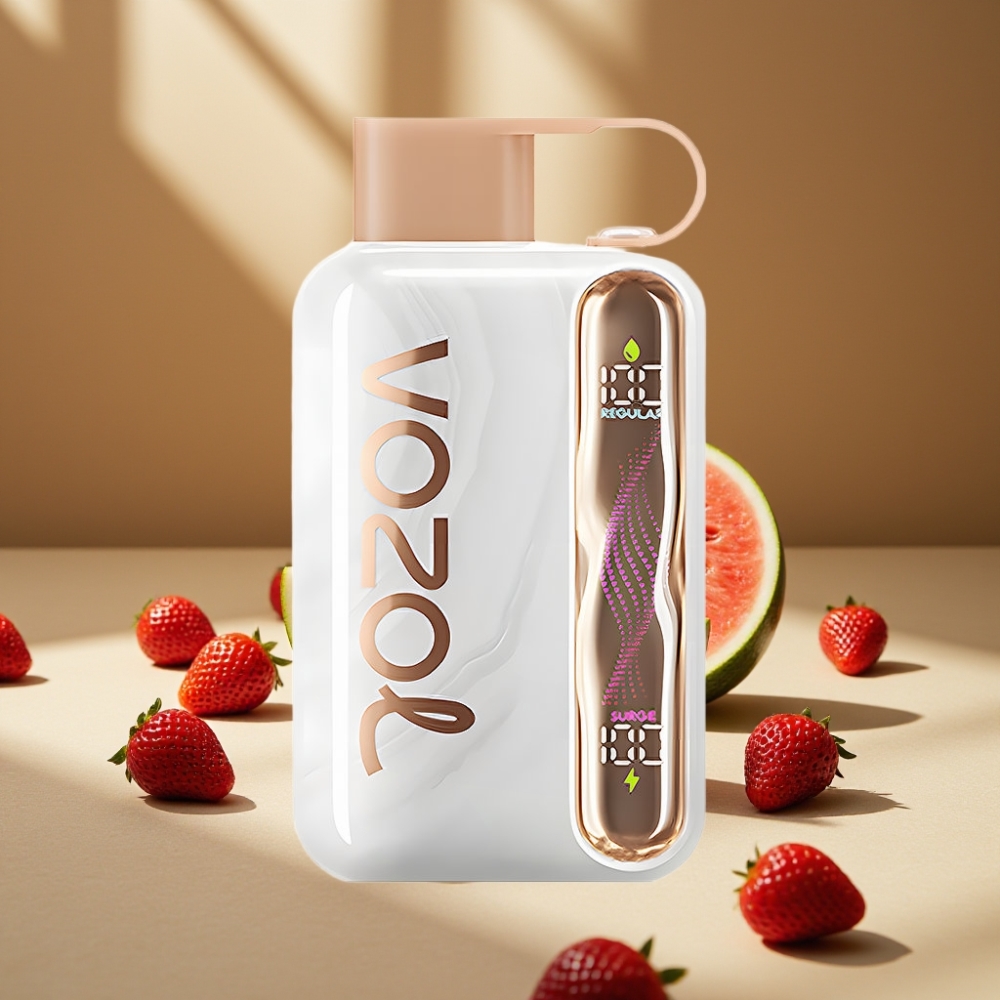 VOZOL STAR 40000 Pufuri Capsa Dispozabila Capsuni Pepene Verde 1000mAh Type-C