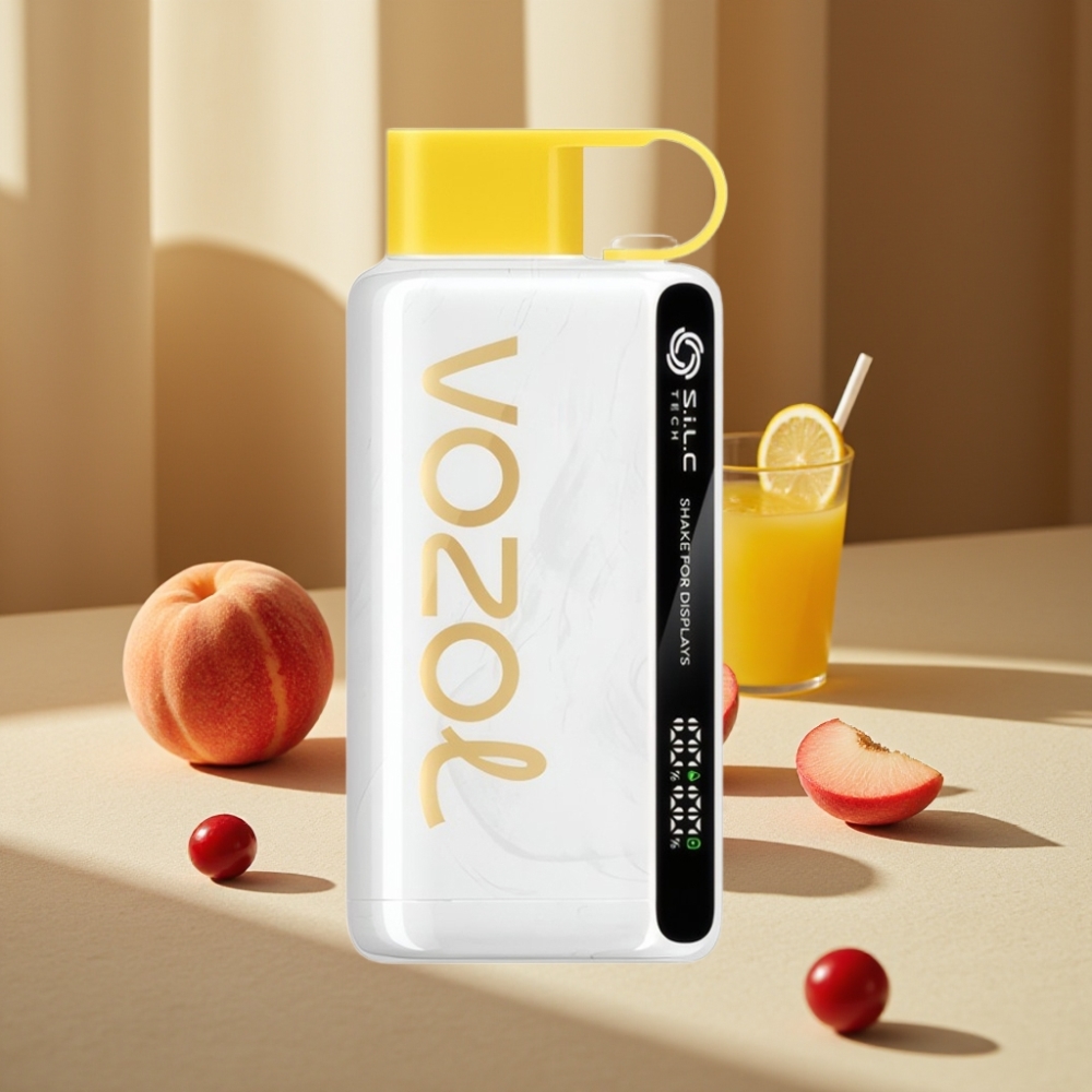 VOZOL STAR 9000/12000 Disposable Vape Cireșă piersică limonadă 9000/12000 Puffs S.i.L.C TECH 650mAh