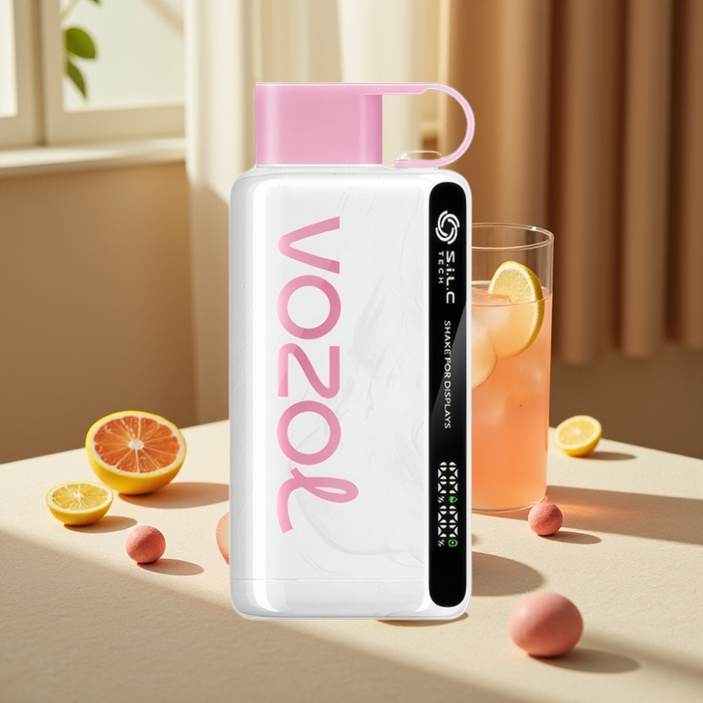 VOZOL STAR 9000/12000 Disposable Vape Lămâie Roz 9000/1200 Pufuri Încărcare 30% mai rapidă, 650mAh Baterie