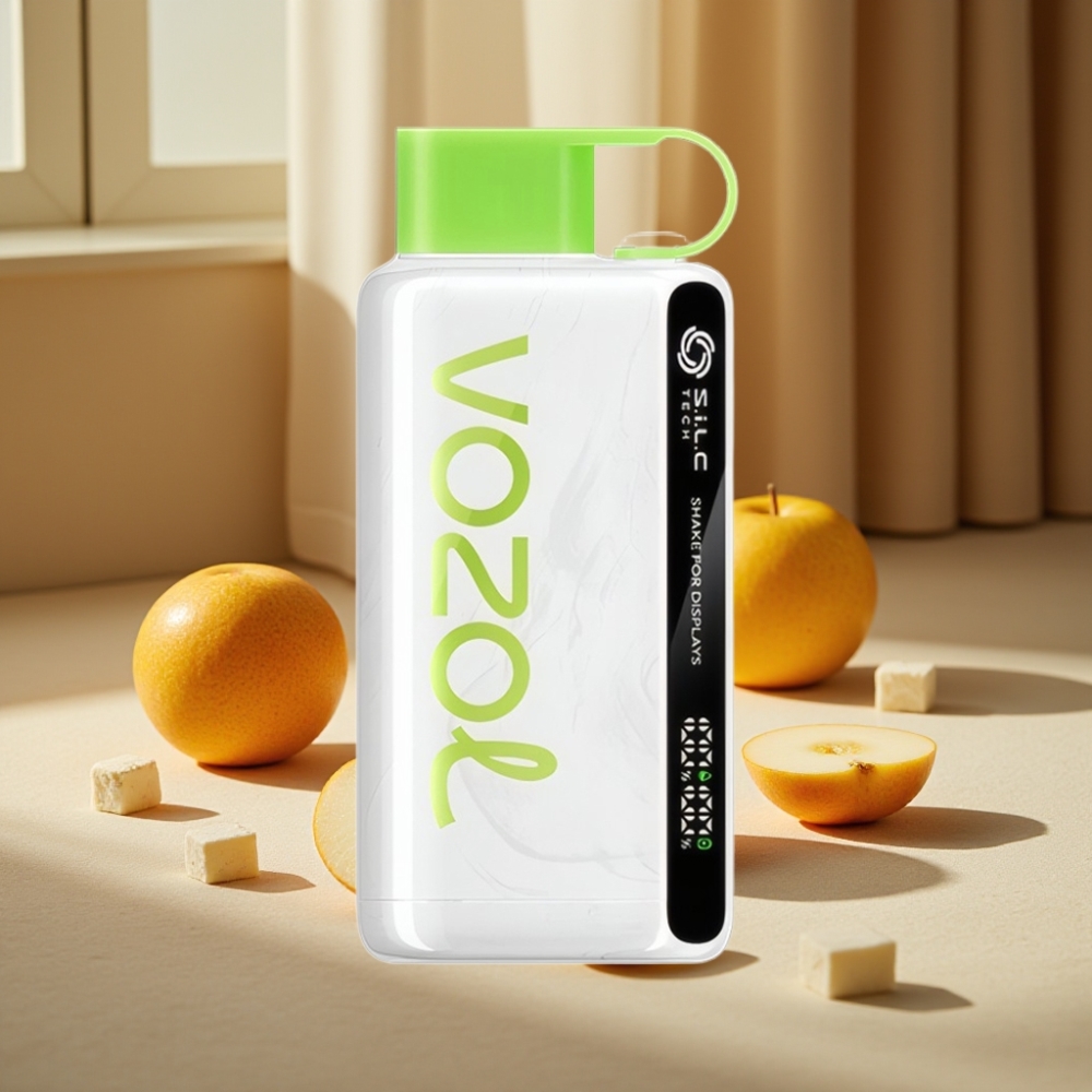 VOZOL STAR 9000/12000 Disposable Vape Măr Acru Gheață 9000/12000 Pufuri 650mAh Încărcare Rapidă 30%