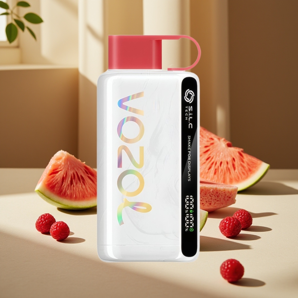 VOZOL STAR 9000/12000 Disposable Vape Zmeură Pepene Verde 9000/12000 Pufuri 650mAh Încărcare Rapidă