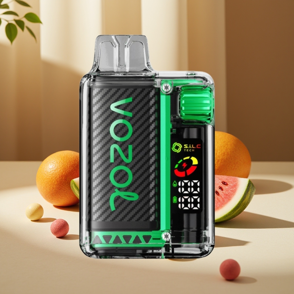 VOZOL Vista 20000 Puffs Baterie Reîncărcabilă 650mAh, Aroma Pepene Guma Balon