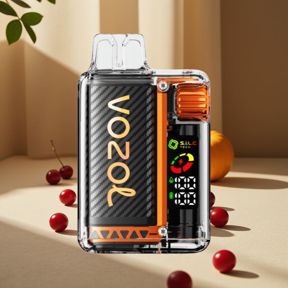 VOZOL Vista 20000 Puffs Cireșă Cola Baterie Reîncărcabilă 650mAh, Ecran OLED