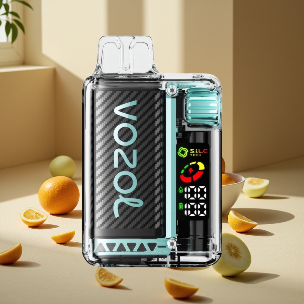 VOZOL Vista 20000 Puffs Miami Menta, Baterie Reîncărcabilă 650mAh, Rezistență Nicotină 2%