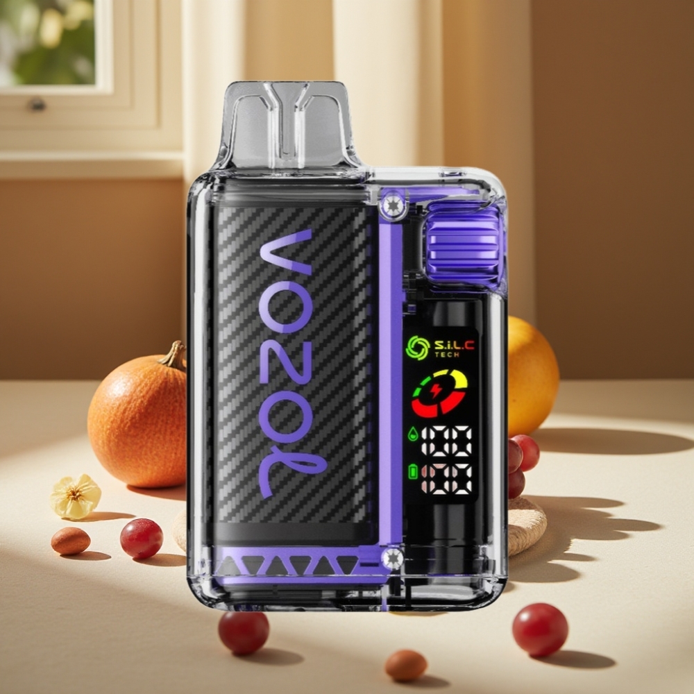 VOZOL Vista 20000 Pufuri Gheață de Struguri Baterie Reîncărcabilă 650mAh Rezistență Dual Mesh S.i.L.C Tech