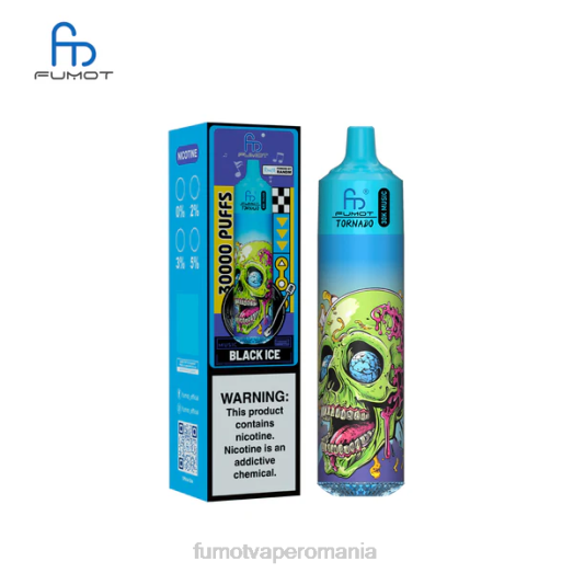Fumot Store - Fumot Tornado 30K muzica gheață neagră FR6B2