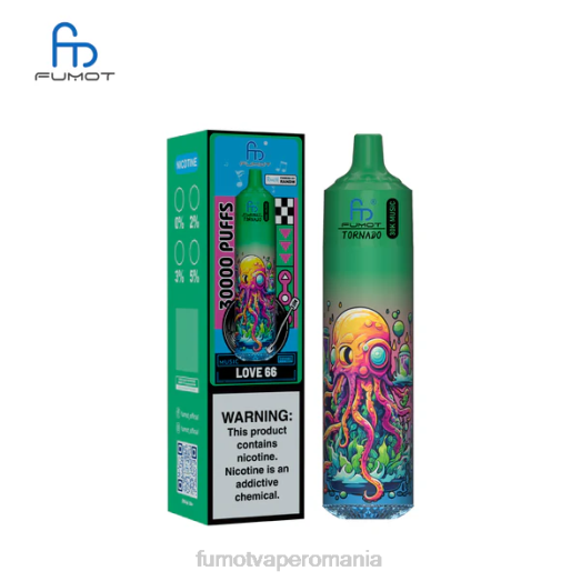Fumot Vape Online Shop - Fumot Tornado 30K muzica dragoste 66 FR6B16