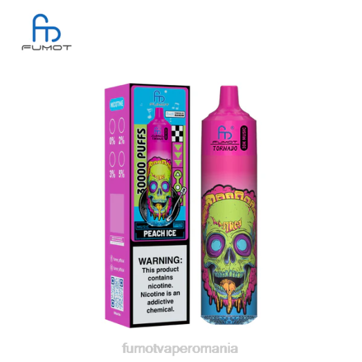 Fumot Vape Review - Fumot Tornado 30K muzica gheata de piersici FR6B20