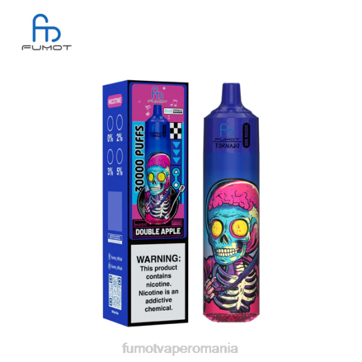 Fumot Vape Romania - Fumot Tornado 30K muzica măr dublu FR6B11