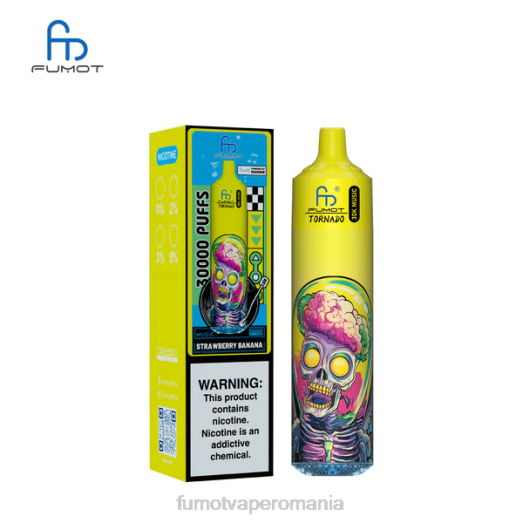 Fumot Vape Shop - Fumot Tornado 30K muzica banană căpșuni FR6B25